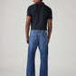Men's 517 Blue Bootcut Fit Mid Rise Jeans - Back View