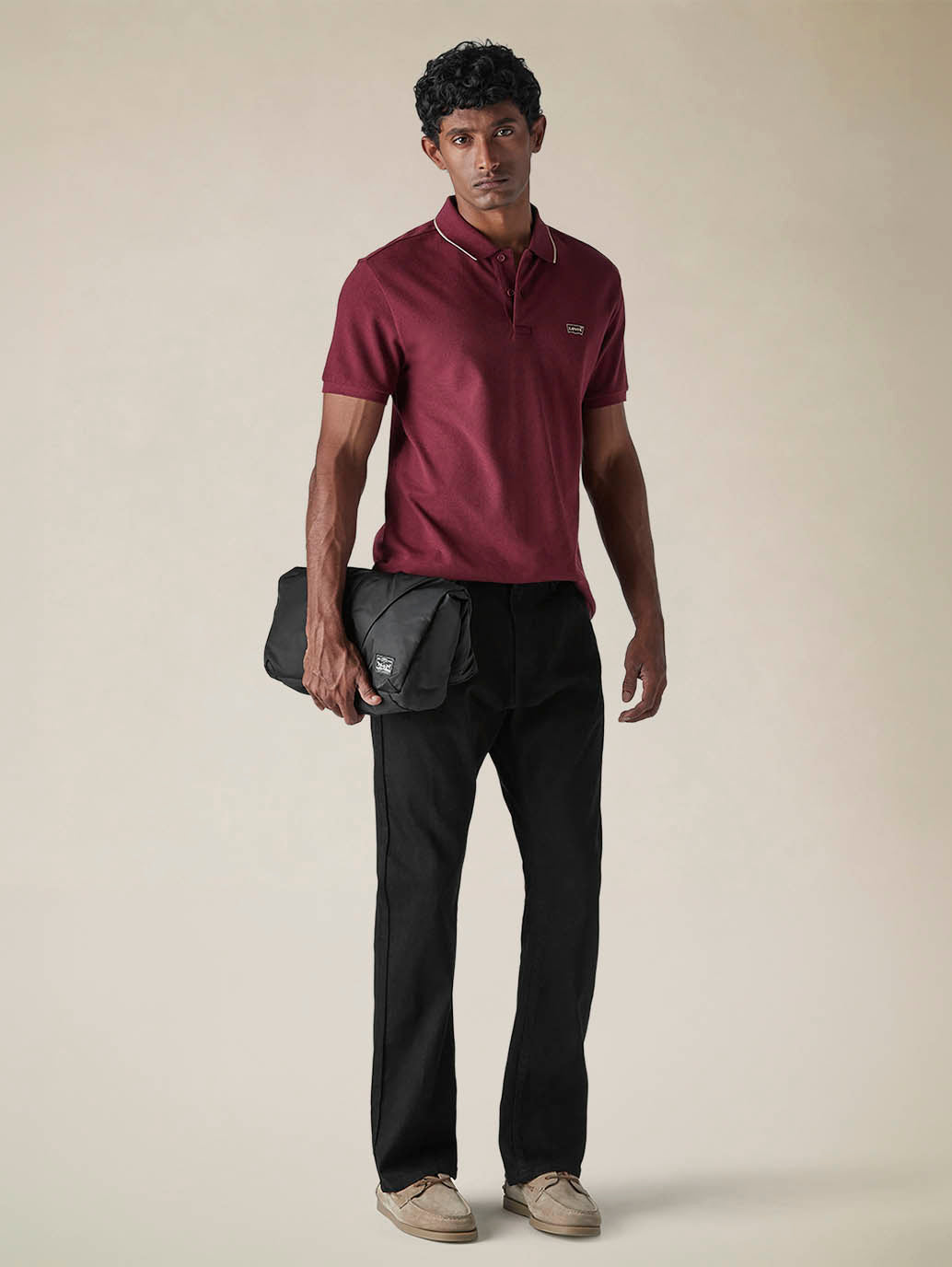 Mens 517 Mid rise Bootcut Fit Cotton Stretch Blend Jeans