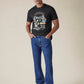 Mens 517 Mid rise Bootcut Fit Cotton Stretch Blend Jeans - Styleshot View