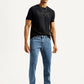 Men's 541 Med Indigo Athletic Tapered Fit Mid Rise Jeans - Styleshot View