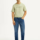 Men's 541 Mid Indigo Athletic Tapered Fit Mid Rise Jeans - Front View