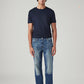 Men's 541 Blue Athletic Tapered Fit Mid Rise Tinted Jeans - Front View