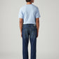 Men's 541 Dark Blue Athletic Tapered Fit Mid Rise Tinted Jeans - Back View