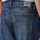 Men's 541 Dark Blue Athletic Tapered Fit Mid Rise Tinted Jeans - 20 View