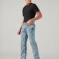 Men's 541 Light Blue Athletic Tapered Fit Mid Rise Jeans - Side View