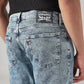 Men's 541 Light Blue Athletic Tapered Fit Mid Rise Jeans - Detail View