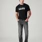 Men's 541 Charcoal Grey Athletic Tapered Fit Mid Rise Jeans - Styleshot View