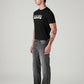 Men's 541 Charcoal Grey Athletic Tapered Fit Mid Rise Jeans - Side View