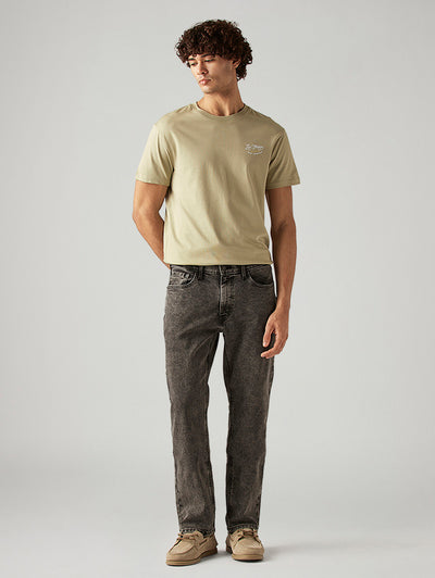 Men's 541 Grey Athletic Tapered Fit Mid Rise Jeans