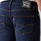 Men's 541 Indigo Athletic Tapered Fit Mid Rise Jeans - Detail View
