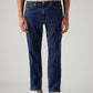 Men's 541 Dark Blue Athletic Tapered Fit Mid Rise Jeans - Front View
