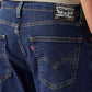 Men's 541 Dark Blue Athletic Tapered Fit Mid Rise Jeans - Detail View