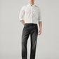 Men's 541 Charcoal Grey Tapered Fit Mid Rise Jeans - Front View