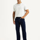 Men's 541 Dark Blue Athletic Tapered Fit Mid Rise Jeans - Styleshot View