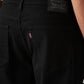 Men's 541 Black Athletic Tapered Fit Mid Rise Jeans - Detail View