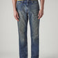 Men's 541 Med Indigo Athletic Tapered Fit Mid Rise Jeans - Front View