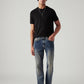 Men's Tinted 541 Blue Athletic Tapered Fit Mid Rise Jeans - Styleshot View