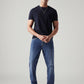 Men's 541 Blue Athletic Tapered Fit Mid Rise Jeans - Styleshot View