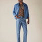 Mens 541 Mid Rise Athletic Tapered Fit Cotton Stretch Blend Jeans - Styleshot View