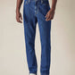 Mens 541 Mid Rise Athletic Tapered Fit Cotton Stretch Blend Jeans - Front View