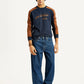 Men's 568 Med Indigo Loose Fit Mid Rise Jeans - Styleshot View