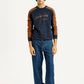 Men's 568 Med Indigo Loose Fit Mid Rise Jeans - Front View