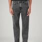 Men's 568 Grey Loose Fit Mid Rise Jeans - Front View