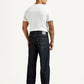 Men's 568 Navy Loose Fit Mid Rise Jeans - Back View