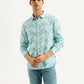 Men's Abstract Slim Fit Shirt - Styleshot View