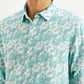 Men's Abstract Slim Fit Shirt - Detail View