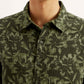 Men's Floral Slim Fit Shirt - Detail View