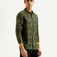 Men's Floral Slim Fit Shirt - Side View