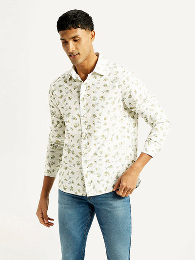 levi's Men's Abstract Print Slim Fit Shirt-picture-34