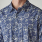 Men's Floral Slim Fit Poplin Shirt - 20 View