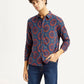 Men's Printed Multicolor Slim Fit Shirt - Styleshot View