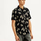 Men's Floral Slim Fit Shirt - Side View
