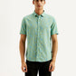 Men's Floral Slim Fit Shirt - Front View