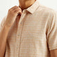 Men's Self Design Slim Fit Shirt - Detail View