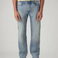 Men's 505 Light Blue Straight Fit Mid Rise Jeans - Front View