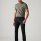Men's 511 Black Slim Fit Mid Rise Commuter Jeans - Front View