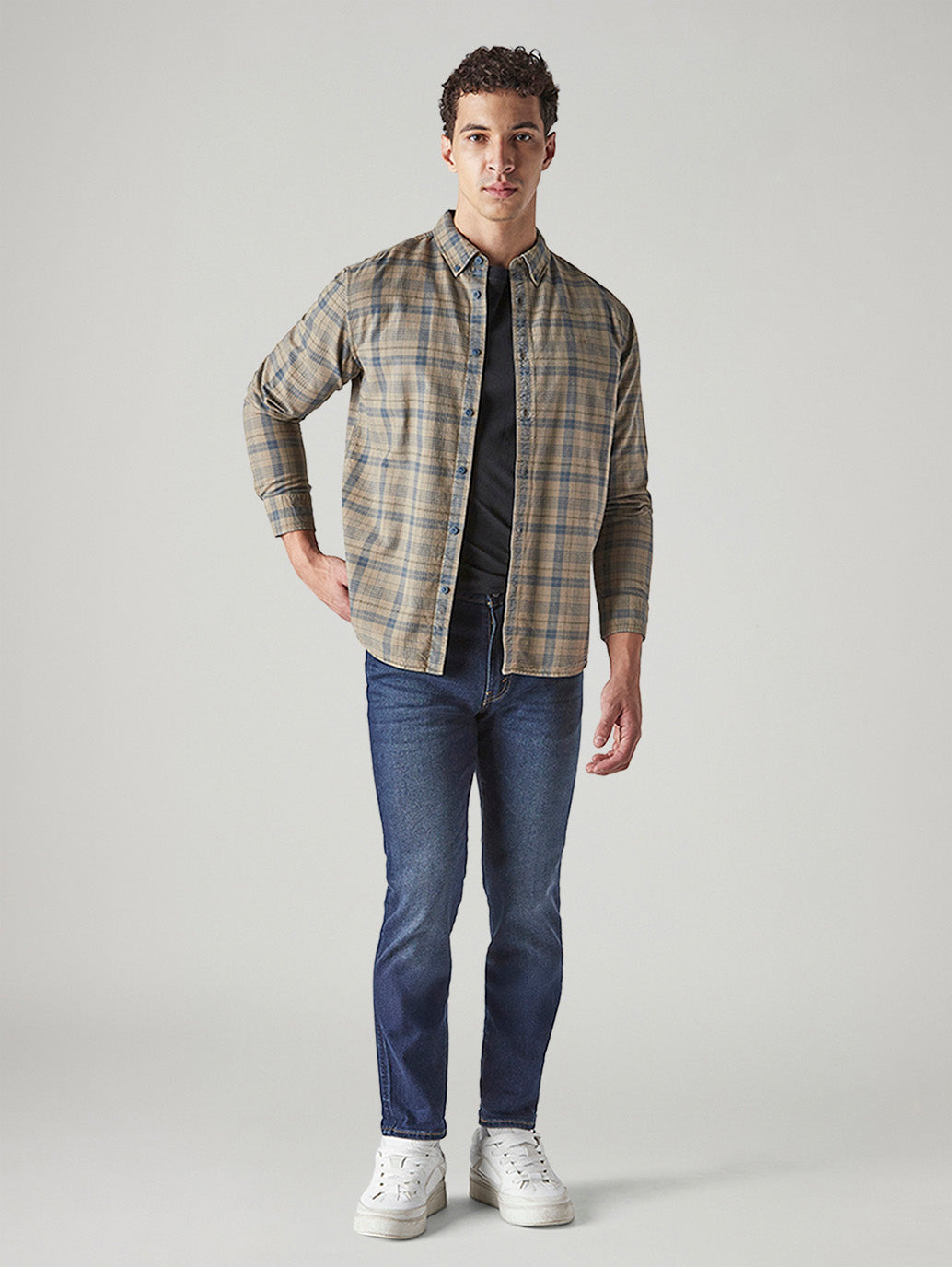 Men's 511 Dark Indigo Slim Fit Mid Rise Jeans