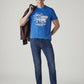 Men's 511 Dark Indigo Slim Fit Mid Rise Jeans - 85cc1756-8b57-483a-bc8b-cf4d15459c64 View