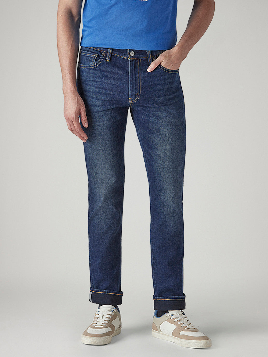 Men's 511 Dark Indigo Slim Fit Mid Rise Jeans - fa44404f-5a5f-4c47-8800-fefab83bdacf View