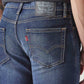 Men's 511 Dark Indigo Slim Fit Mid Rise Jeans - Detail View