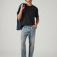 Men's 541 Med Indigo Athletic Tapered Fit Mid Rise Commuter Jeans - Styleshot View
