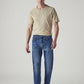 Men's 505 Med Indigo Straight Fit Mid Rise Commuter Jeans - Front View