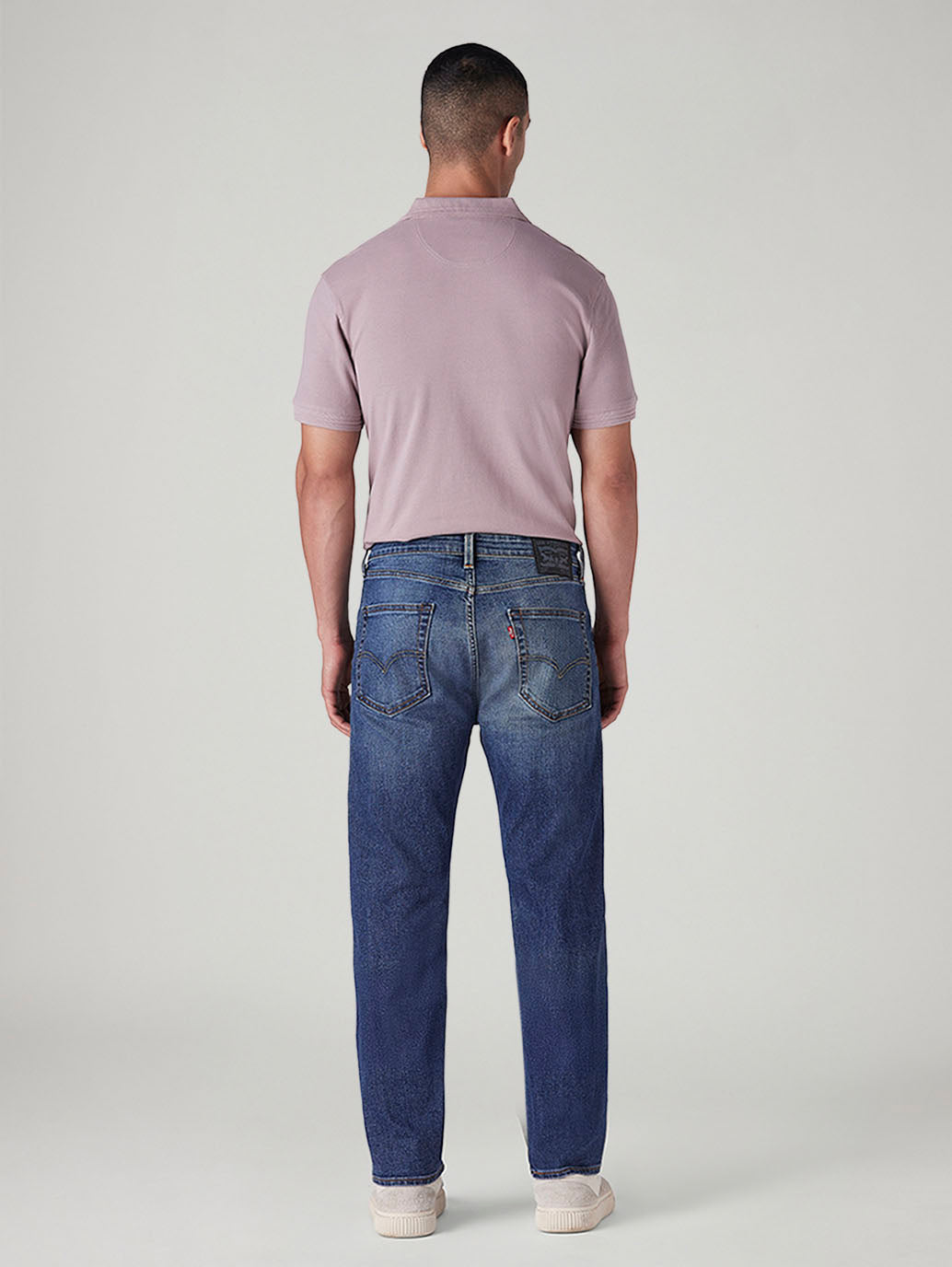 Men's 505 Med Indigo Straight Fit Mid Rise Commuter Jeans - 20 View