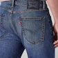 Men's 505 Med Indigo Straight Fit Mid Rise Commuter Jeans - 20 View