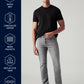 Men's 511 Charcoal Grey Slim Fit Mid Rise Commuter Jeans - 0069T0002-1 View