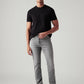 Men's 511 Charcoal Grey Slim Fit Mid Rise Commuter Jeans - Styleshot View